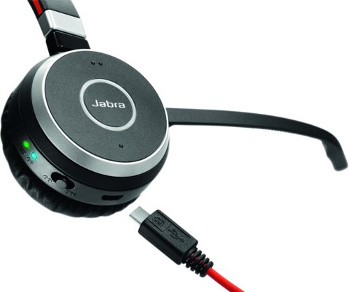 Jabra Evolve 65 SE UC Stereo USB-A Bluetooth Headset