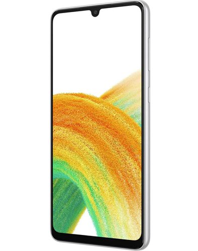 Samsung Galaxy A33 6.5 Inch 5G SMA336B Hybrid Dual SIM Android 12 USB C 6GB 128GB 5000 mAh Awesome White Smartphone
