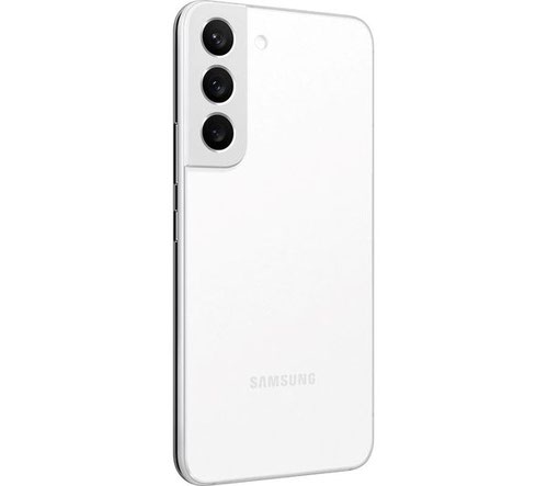 Samsung Galaxy S22 6.1 Inch 5G SMS901B Dual SIM Android 12 USB C 8GB 128GB 3700 mAh White Smartphone
