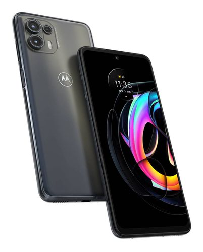 Motorola Edge 20 Lite 6.7 Inch 5G Dual SIM Android 11 MediaTek Dimensity 720 USB C 8GB 128GB 5000 mAh Electric Graphite Smartphone