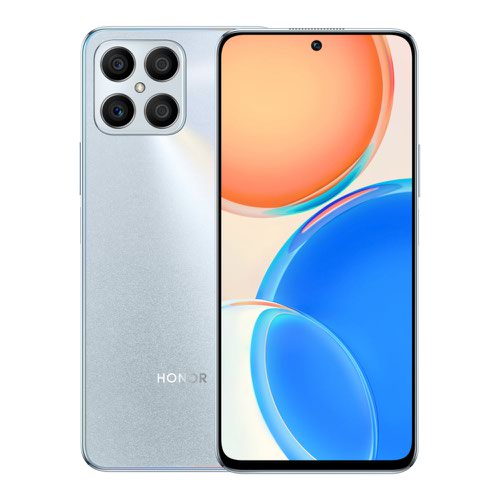 Honor X8 6.7 Inch Dual SIM Qualcomm Snapdragon 680 Android 11 4G USB C 6GB 128GB 4000 mAh Titanium Silver Smartphone 8HON5109ACYX Buy online at Office 5Star or contact us Tel 01594 810081 for assistance
