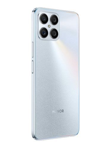Honor X8 6.7 Inch Dual SIM Qualcomm Snapdragon 680 Android 11 4G USB C 6GB 128GB 4000 mAh Titanium Silver Smartphone
