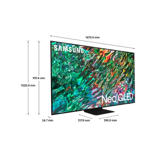 Samsung 75 Inch QN90B Neo QLED 4K HDR 2000 Smart TV