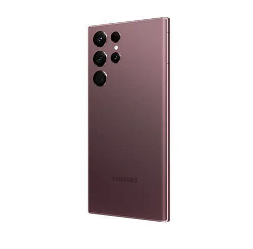 Samsung Galaxy S22 Ultra 6.8 Inch 5G SMS908B Dual SIM Android 12 USB C 12GB 512GB 5000 mAh Burgundy Smartphone
