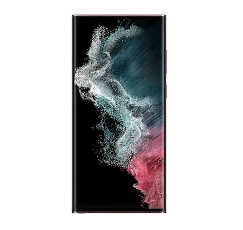 Samsung Galaxy S22 Ultra 6.8 Inch 5G SMS908B Dual SIM Android 12 USB C 8GB 128GB 5000 mAh Burgundy Smartphone