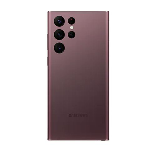 Samsung Galaxy S22 Ultra 6.8 Inch 5G SMS908B Dual SIM Android 12 USB C 8GB 128GB 5000 mAh Burgundy Smartphone