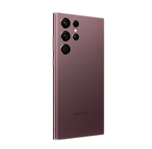 Samsung Galaxy S22 Ultra 6.8 Inch 5G SMS908B Dual SIM Android 12 USB C 8GB 128GB 5000 mAh Burgundy Smartphone