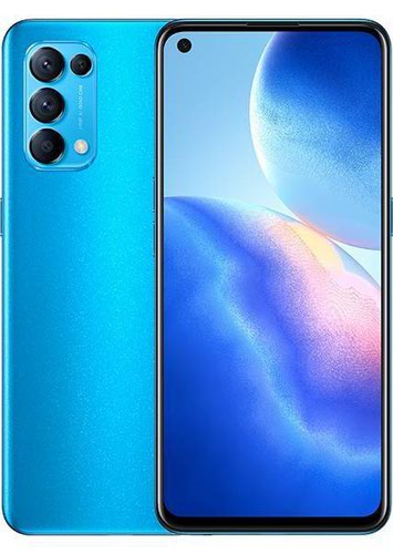 OPPO Find X3 Lite 6.4 Inch 5G Dual SIM Qualcomm Snapdragon 765G USB C 8GB 128GB 4300 mAh Blue Smartphone
