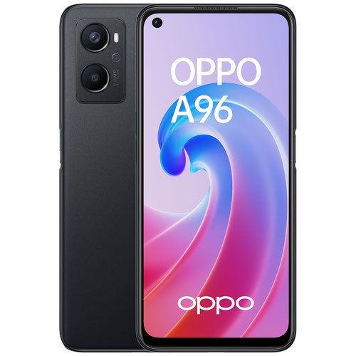 OPPO A96 6.56 Inch 4G Dual SIM Qualcomm Snapdragon 680 USB C 8GB 128GB Starry Black Smartphone
