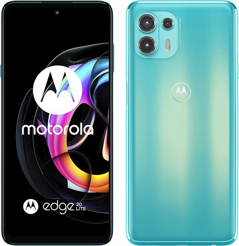 Motorola Edge 20 Lite 6.7 Inch 5G Dual SIM Android 11 MediaTek Dimensity 720 USB C 8GB 128GB 5000 mAh Lagoon Green Smartphone