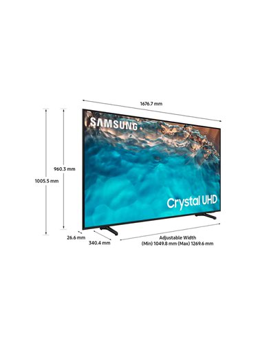 Samsung 75 Inch BU8000 Crystal UHD 4K HDR Smart TV