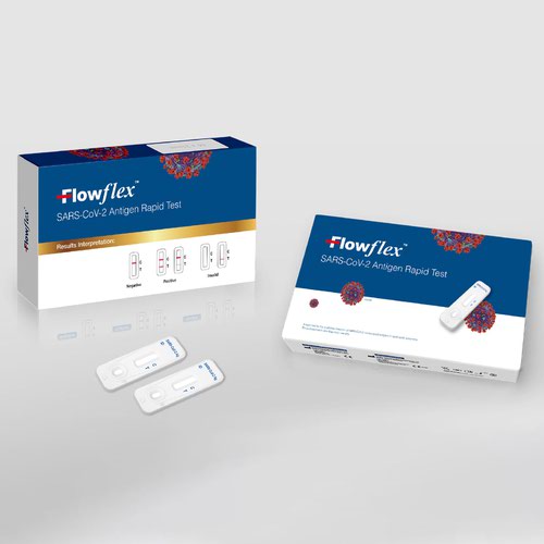 The FlowFlex Rapid Lateral Flow Antigen Test Kit uses the latest patented technology to detect proteins, ensuring that it can detect new strains of the COVID-19 virus. Using a simple nasal swab within 2cm of the nose makes it extremely easy to administer an accurate test.It is easy to use, very affordable and accurately delivers results within 15 minutes, making it extremely suitable for testing large groups of people by health professionals.