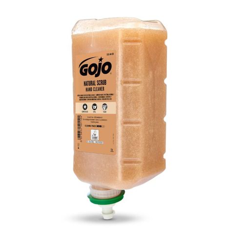 GoJo Natural Scrub 4 X 2000ml Pack 4 Hand Soap, Creams & Lotions GJ7335-04