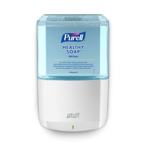 GJ7769-02 | PURELL HEALTHY SOAP. Mild Foam. 1200 mL Refill for PURELL® ES8 Touch-Free Soap Dispensers. Exceptionally mild, unfragranced foam hand soap.. Good skin tolerance, tested under dermatological control. Raw materials selected according to their toxicological and eco-toxicological profile. AT-A-GLANCE refills: Monitor product level with just one look. SANITARY SEALED PET refill is easily recycledDISPENSER CODE:GJ7730-01GJ7734-01