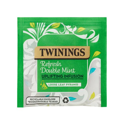 Twinings Double Mint Tea Bags (Pack of 15) F16868 Hot Drinks JA4406