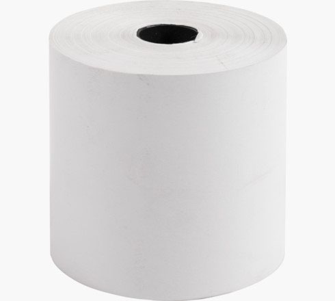 Exacompta Receipt Rolls Thermal 44gsm 80x70x12mm 70m Length Pack of 5 44819E