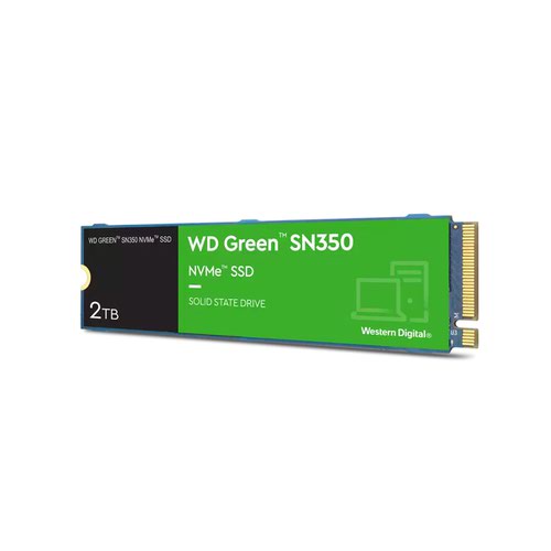 Western Digital Green 2TB PCIe G3 QLC NVMe M.2 Internal Solid State Drive 8WDS200T3G0C Buy online at Office 5Star or contact us Tel 01594 810081 for assistance