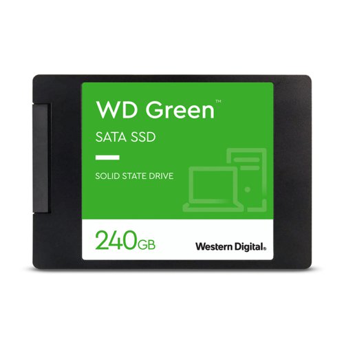 Western Digital Green 240GB SATA 6Gbs 2.5 Inch Internal Solid State Drive 8WDS240G3G0A Buy online at Office 5Star or contact us Tel 01594 810081 for assistance