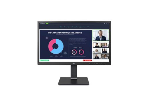 8LG24BP750CB | True Colour at Wide AnglesLG Monitor with IPS technology highlights the performance of liquid crystal displays. Response times are shortened, colour reproduction is improved, and users can view the screen at wide angles.