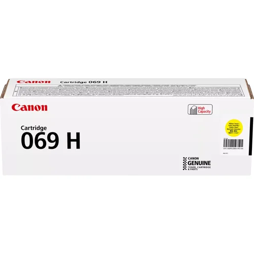 Canon 069H Yellow Toner Cartridge High Yield 5095C002 CACRG069HY