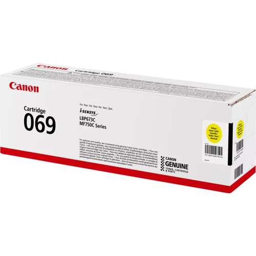 CO19668 Canon 069 Toner Cartridge Yellow 5091C002