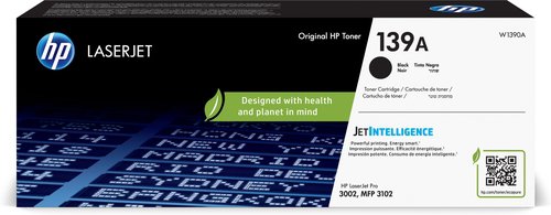 HP Standard Capacity Black 139X Toner Cartridge 1.5k pages - W1390A