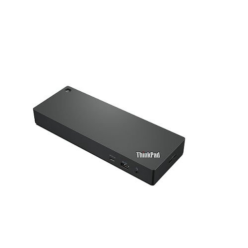 Lenovo ThinkPad Thunderbolt 4 USB C USB A HDMI 2x DisplayPort GigE Workstation Dock 300W