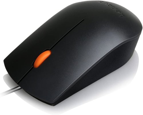 Lenovo 300 USB A Wired 1600 DPI Ambidextrous Mouse