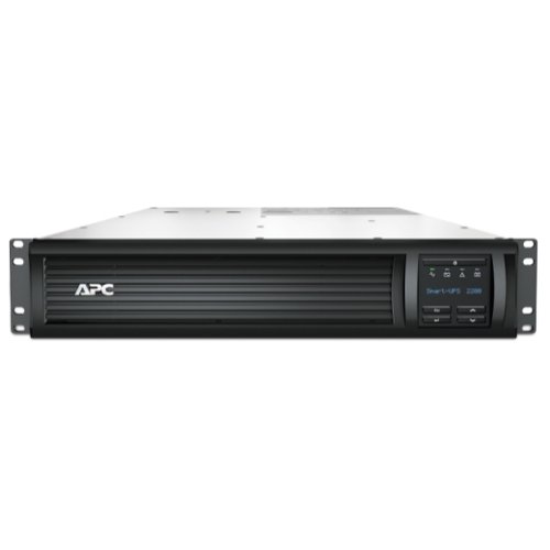 APC Smart UPS Line Interactive 2200VA 1980W 230V Rack Mount 9 AC Outlets with Network Card American Power Conversion