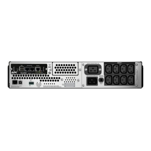 APC Smart UPS Line Interactive 3000VA 2700W 230V Rack Mount 9 AC Outlets with Network Card American Power Conversion