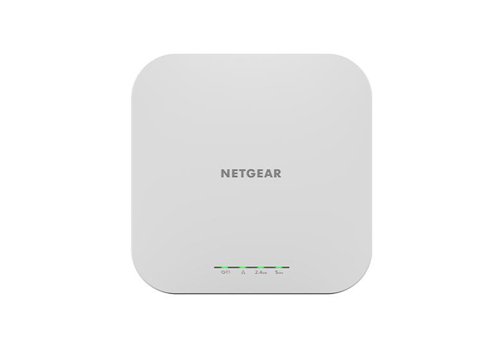 NETGEAR Insight Cloud Managed WiFi 6 AX1800 Dual Band 1800 Mbits White Power over Ethernet Access Point Network Routers 8NETWAX610100