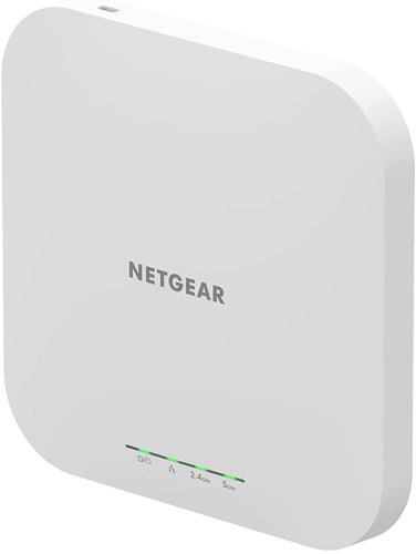 NETGEAR AX3000 Dual Band Multi Gig Insight WiFi 6 WAX615 3000 Mbits White Power over Ethernet Access Point