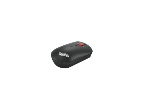 8LEN4Y51D20848 | Whether you're in the office or on the go, the ThinkPad USB-C Wireless Compact Mouse is the perfect partner. Compact, comfortable, and able to work on most surfaces, it offers seamless 4-way precision scrolling, while its wireless plug-and-play USB-C receiver allows you to pair with up to eight devices. With a long battery life, blue optical sensor, and up to 2400 on-the-fly DPI adjustment, this pocket-friendly mouse enhances your productivity anywhere, anytime.