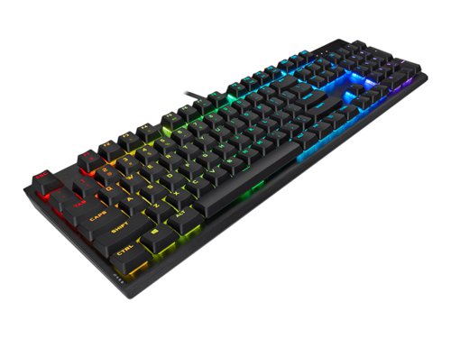 Corsair K60 RGB PRO QWERTY UK English Cherry MX Speed Switches Mechanical Gaming Keyboard