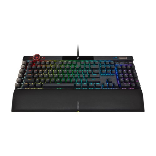 Corsair K100 RGB Optical Mechanical USB Wired QWERTY UK Keyboard