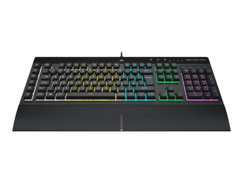 Corsair K55 RGB PRO 5Z Rubber Dome USB QWERTY UK English Black Keyboard 8COCH9226765 Buy online at Office 5Star or contact us Tel 01594 810081 for assistance