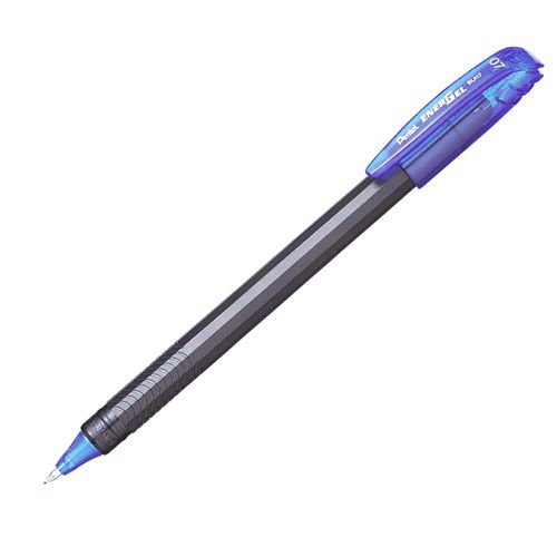 Pentel Energel Rollerball Pen Blue ECO 96% (Pack 12) BL417R-C Pentel Co