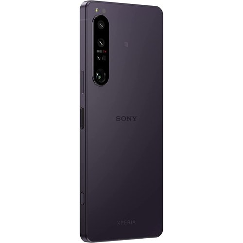 Sony Xperia 1 IV 6.5 Inch 5G Dual SIM Android 12 12GB RAM 256GB Storage 5000 mAh Purple Smartphone