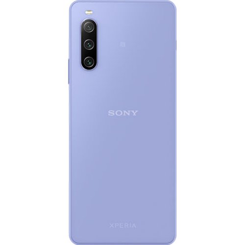 Sony Xperia 10 IV 6 Inch 5G Dual SIM Android 12 6GB RAM 128GB Storage 5000 mAh Lavender Purple Smartphone Mobile Phones 8SOXQCC54C0V