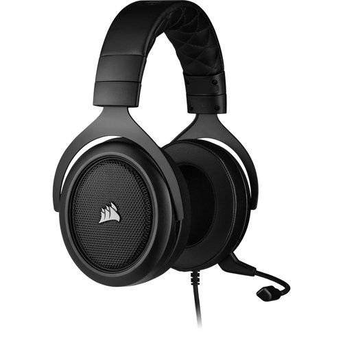 Corsair Stereo HS50 Pro Stereo Carbon Wired 3.5mm Connector Gaming Headset