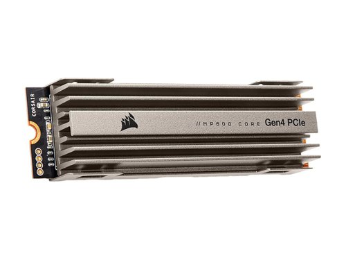 Corsair 2TB MP600 Core PCIe Gen4 M.2 3D QLC NAND AES 256 bit Encryption Internal Solid State Drive