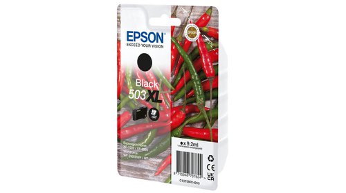 Epson 503XL Ink Cartridge High Yield Chilli Black C13T09R14010 EP70762