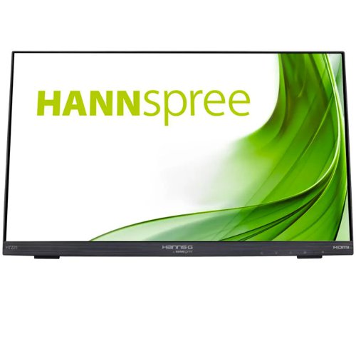 Hannspree HT22HPA 21.5 Inch 1920 x 1080 Pixels Full HD Resolution 7ms Response Time Multi Touch HDMI DisplayPort VGA LED Monitor