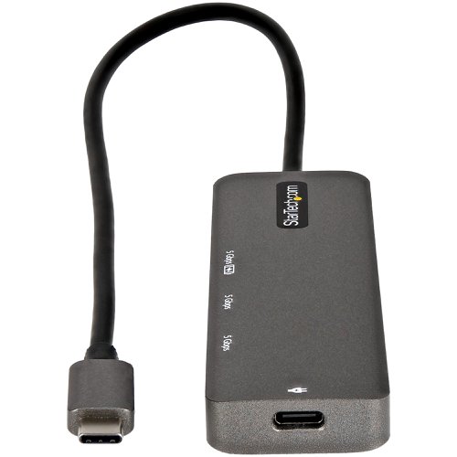 StarTech.com USB C 4K 60Hz HDMI Multiport Adapter with Power Delivery StarTech.com