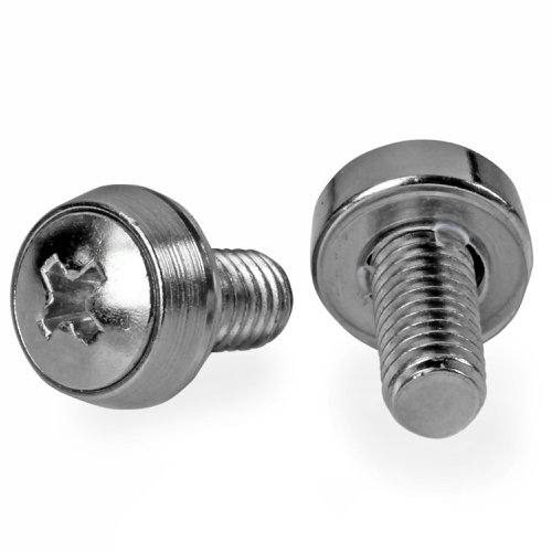 StarTech.com M6 x 12mm Mounting Screws 100 Pack 8STCABSCREWSM62 Buy online at Office 5Star or contact us Tel 01594 810081 for assistance