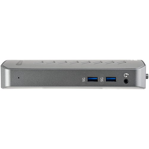 StarTech.com USB C Dual Monitor 4K 60Hz HDMI DisplayPort 6x USB A GbE USB 3.1 Docking Station
