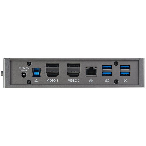 StarTech.com USB C Dual Monitor 4K 60Hz HDMI DisplayPort 6x USB A GbE USB 3.1 Docking Station 8STDK30A2DHUUE Buy online at Office 5Star or contact us Tel 01594 810081 for assistance