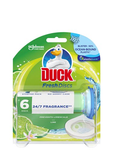 Duck Toilet Gel Discs Fresh 36ml Pack of 6
