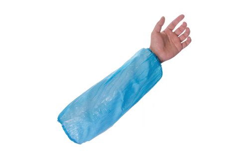 Supertouch Over Sleeve Protector E16210 Polyethylene Blue Pack of 100