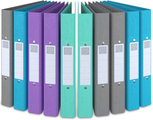 Teksto Ringbinder 2 Ring 30mm Capacity A4 Grey 54654E 15796EX Buy online at Office 5Star or contact us Tel 01594 810081 for assistance